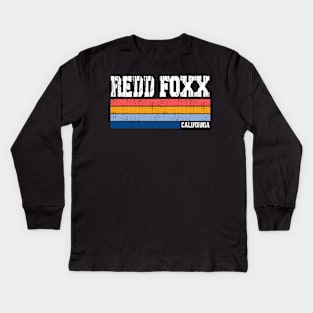 Redd Foxx // Rertro Style Kids Long Sleeve T-Shirt